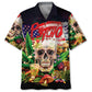 Hawaiian Shirt / Adults / S Psycho Skull Hawaiian Shirt