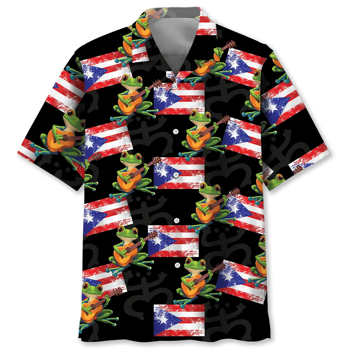 Hawaiian Shirt / Adults / S Puerto Rico Hawaiian Shirt