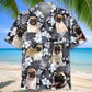 Pug Tropical Men Hawaiian Shirt