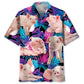 Hawaiian Shirt / Adults / S Purple Tropical Pig Hawaiian Shirt