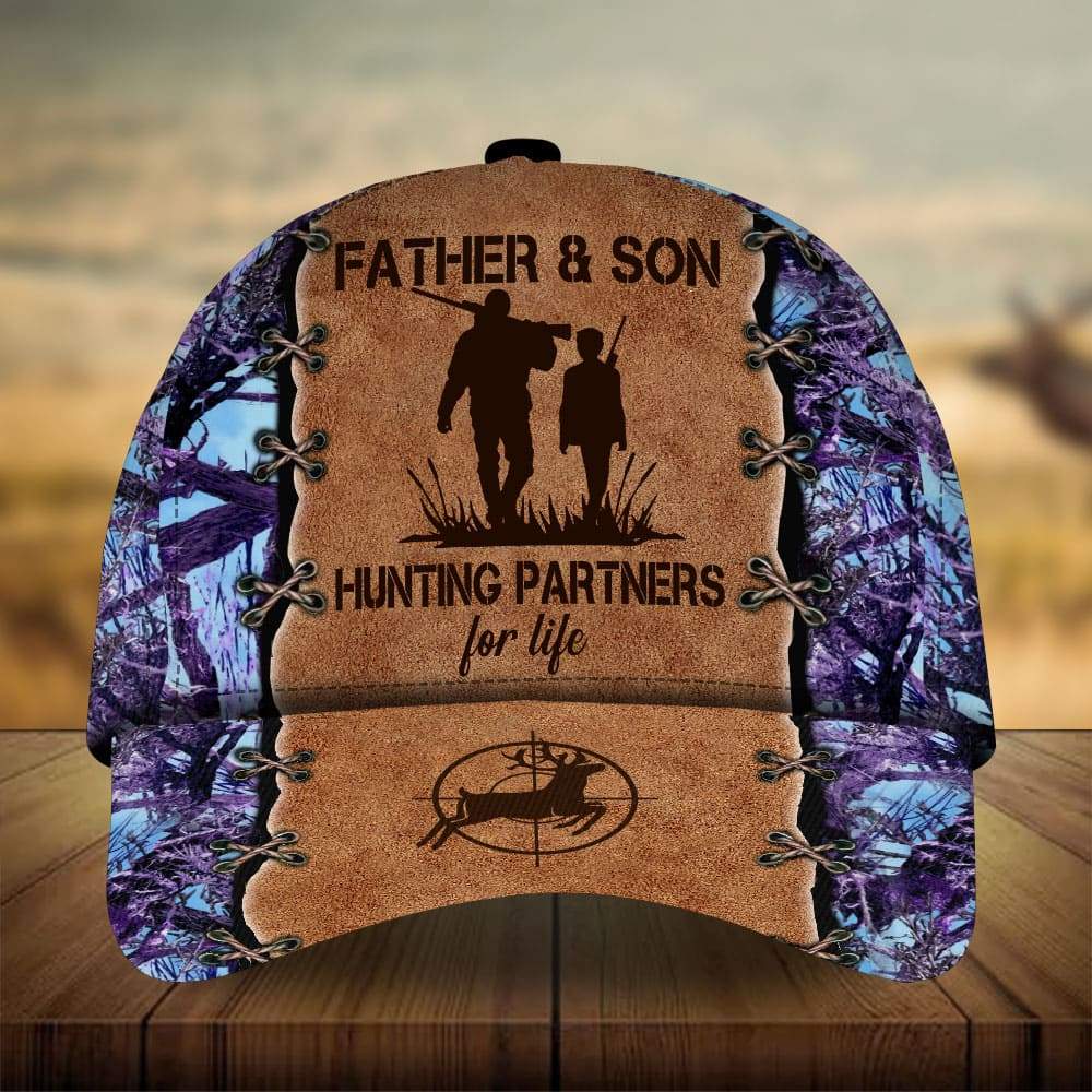 Premium Father And Son Hunting Personalized – Classic Cap
