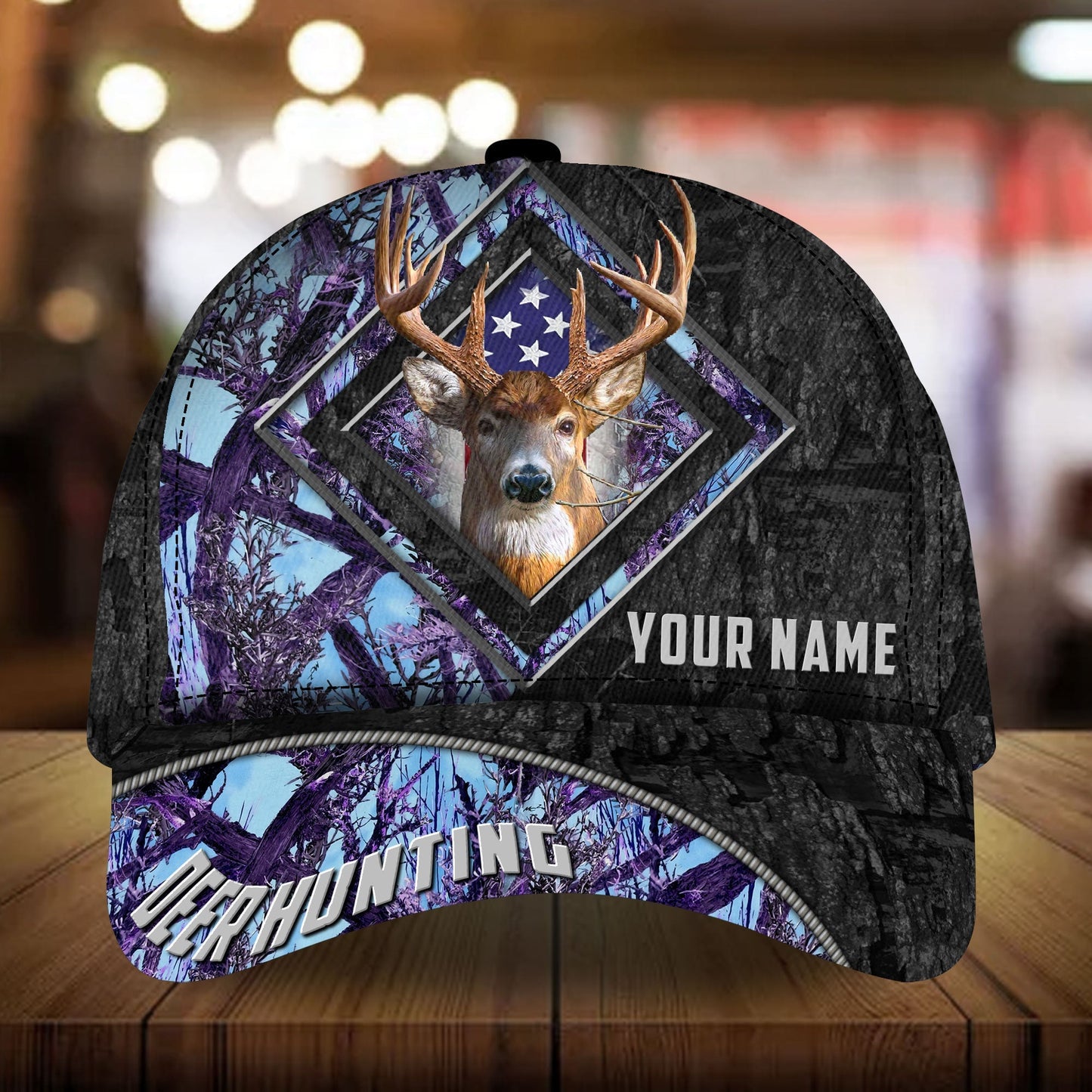 Premium Love Deer Hunting Personalized – Classic Cap