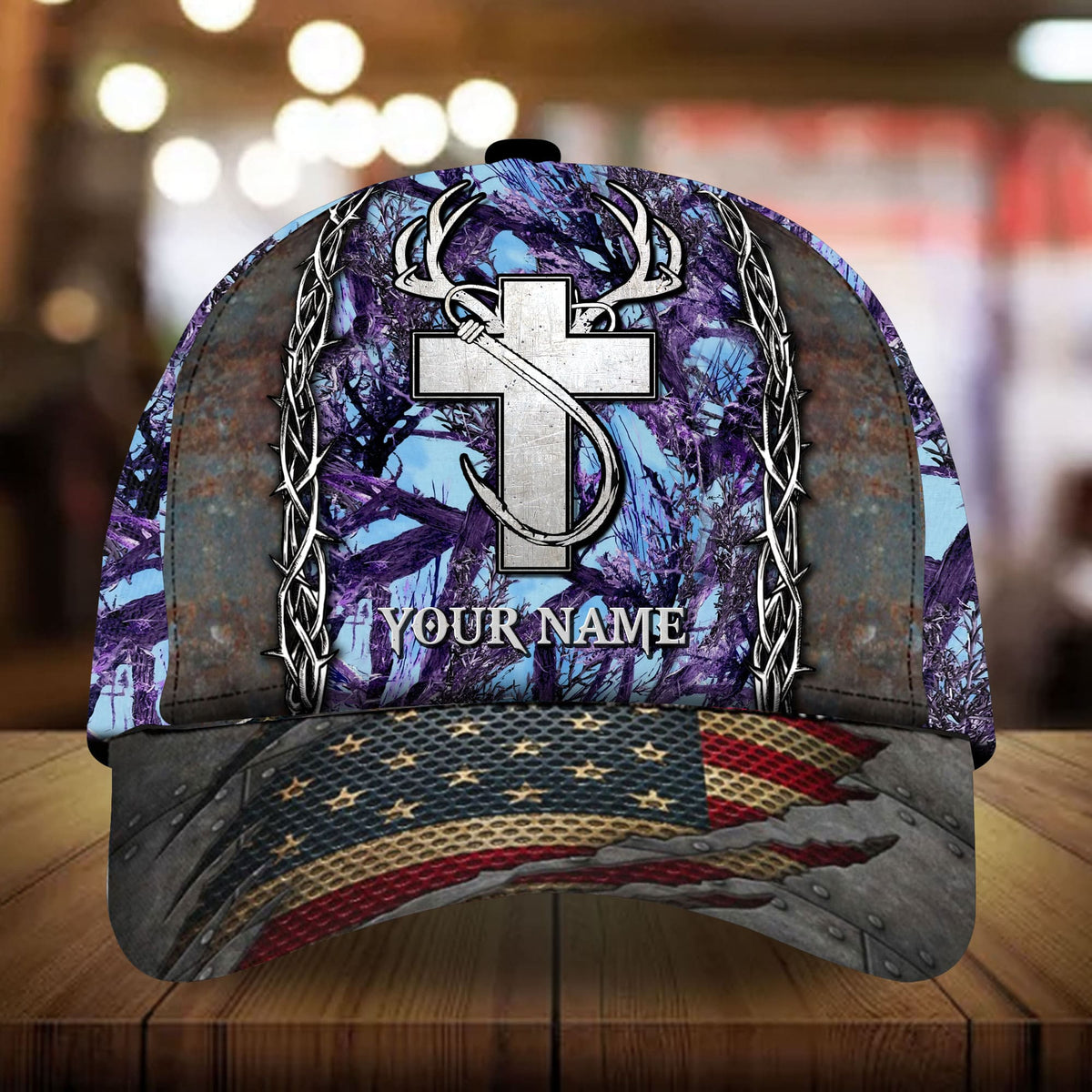 Premium Cross Hunting Personalized – Classic Cap