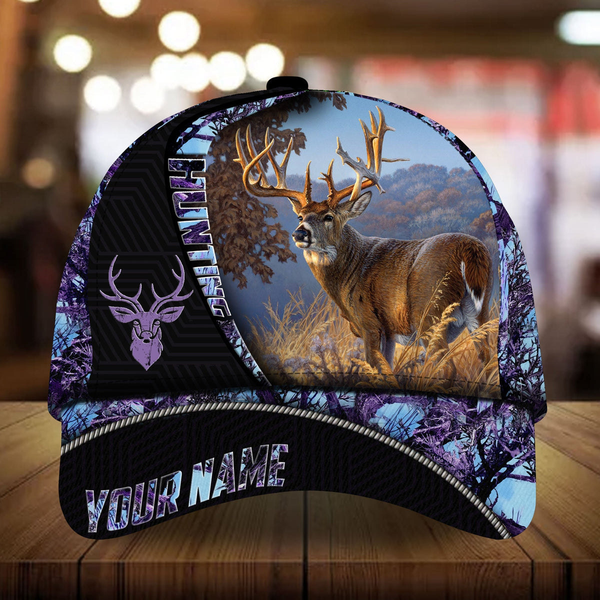 Boomerang Deer Hunting Personalized – Classic Cap