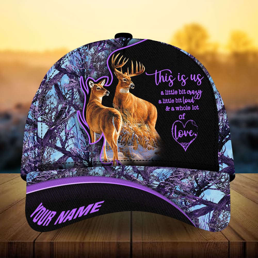 Best Deer Couple Hunting Personalized – Classic Cap