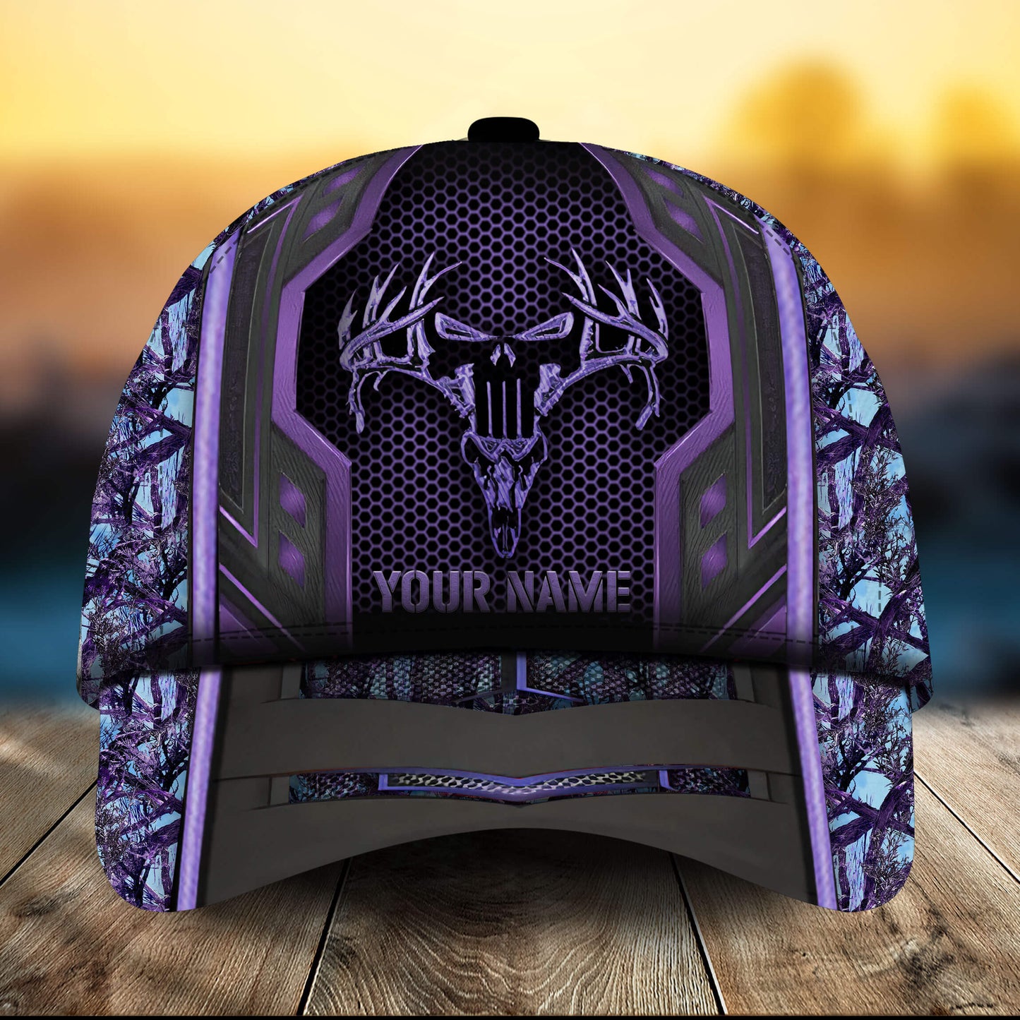 Premium Skull Hunting Personalized – Classic Cap