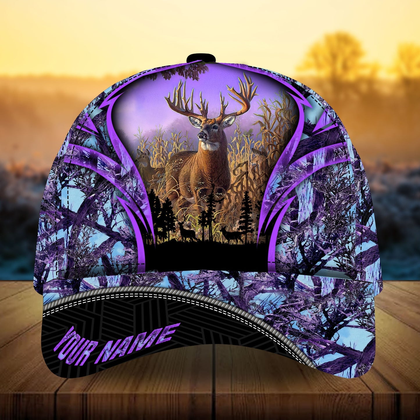 Beer Fest Deer Hunting Camo Personalized – Classic Cap
