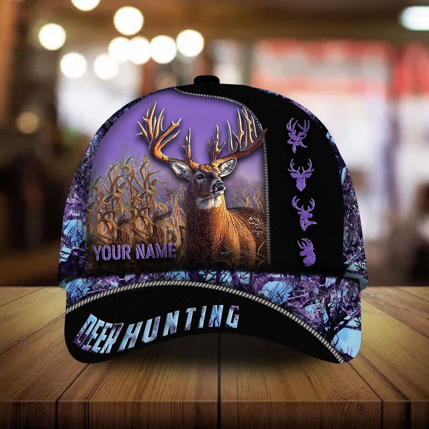 Premium Deer Hunting Personalized – Classic Cap