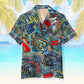 Racing Car Unisex Hawaiian Shirt Aloha Shirt Summer Vibe Racing Car Engine Theme