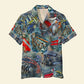 Hawaiian Shirt / Adults / S Racing Car Unisex Hawaiian Shirt Aloha Shirt Summer Vibe Racing Car Engine Theme