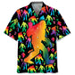 Hawaiian Shirt / Adults / S Rainbow Bigfoot Party Hawaiian Shirt