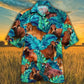 Hawaiian Shirt / Adults / S Red Brahman Cattle Lovers Trendy Hawaiian Shirt Cow Trendy Hawaiian Shirt For Summer Gifts