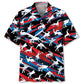 Hawaiian Shirt / Adults / S Red Wrestling Hawaiian Shirt