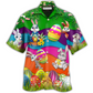 Hawaiian Shirt / Adults / S Easter Rabbit Lovely Rabbit Easter'S Day - Hawaiian shirt - Reefox