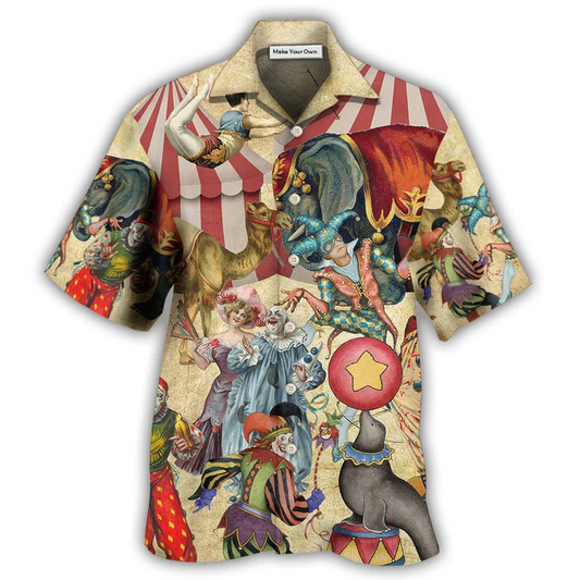 Hawaiian Shirt / Adults / S Circus Warning It's A Circus Here Today With Funny Style - Hawaiian shirt - Reefox