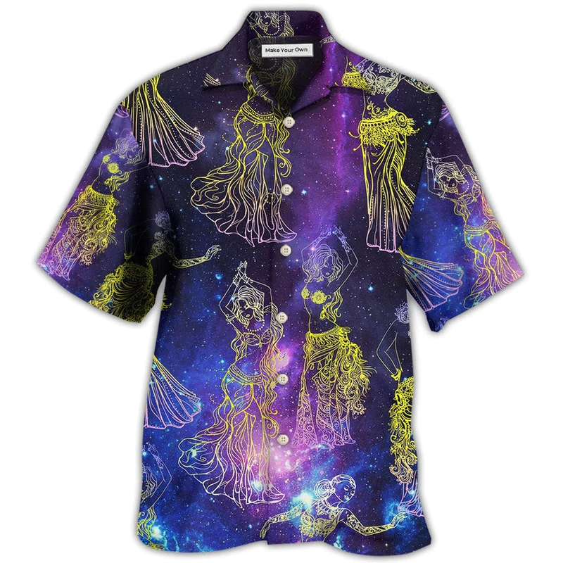 Dance Belly Dance Mysterious Galaxy - Hawaiian Shirt - Reefox