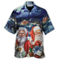 Hawaiian Shirt / Adults / S Christmas Santa Claus Snow - Hawaiian Shirt - Reefox