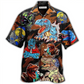Hawaiian Shirt / Adults / S Dinosaur Roar Means I Love You - Hawaiian Shirt - Reefox