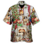 Christmas Dog Lover Merry Lovely Xmas - Hawaiian Shirt - Reefox