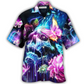 Hawaiian Shirt / Adults / S Skull Butterfly Flower Dream Lighting - Hawaiian Shirt - Reefox