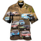Hawaiian Shirt / Adults / S Car On The Road - Hawaiian Shirt - Reefox