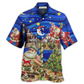 Hawaiian Shirt / Adults / S Christmas Night Santa's Toy Workshop - Hawaiian Shirt - Reefox