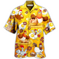 Hawaiian Shirt / Adults / S Chicken The Pet That Poops Breakfast - Hawaiian Shirt - Reefox