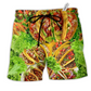 Beach Short / Adults / S Food More Tacos Porfavor - Beach Short Reefox - Owls Matrix LTD