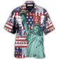 America Live Free - Hawaiian Shirt - Reefox