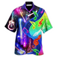 Hawaiian Shirt / Adults / S Guitar Love Light Neon - Hawaiian Shirt - Reefox