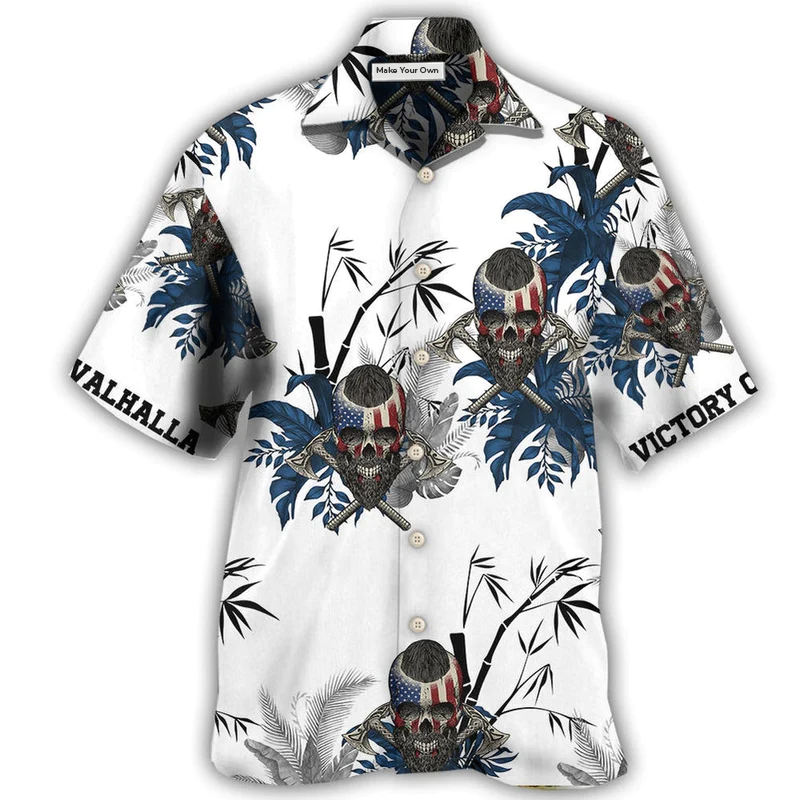 Hawaiian Shirt / Adults / S Viking Victory Lovely Life Style - Hawaiian Shirt - Reefox