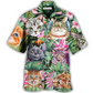 Hawaiian Shirt / Adults / S Cat Is My Life Funny - Hawaiian Shirt - Reefox