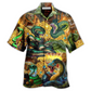 Hawaiian Shirt / Adults / S Snake Love Gold Cool - Hawaiian Shirt - Reefox