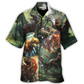 Hawaiian Shirt / Adults / S Dinosaur I Am Roar In The Jungle - Hawaiian Shirt - Reefox