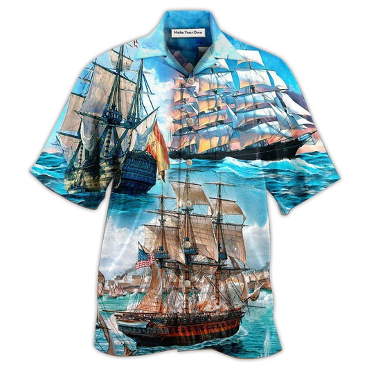 Hawaiian Shirt / Adults / S Sailing Come Away With Me - Hawaiian Shirt - Reefox