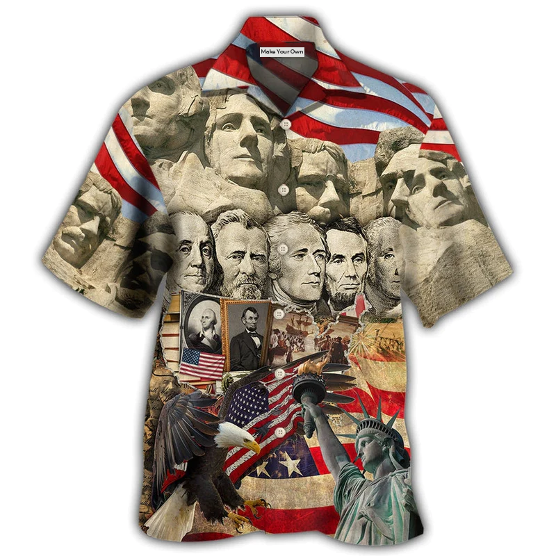 Hawaiian Shirt / Adults / S America History Freedom, Is Life So Dear Or Peace So Sweet - Hawaiian Shirt - Reefox