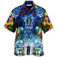 Hawaiian Shirt / Adults / S Lion Be Coming King With Colorful Pattern - Hawaiian Shirt - Reefox