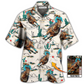 Hawaiian Shirt / Adults / S Cowboy Barrel Racing Tropical Desert Custom Photo - Hawaiian Shirt - Reefox