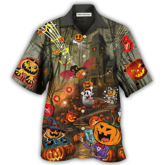 Hawaiian Shirt / Adults / S Halloween Fantasy Party Music Cool - Hawaiian Shirt - Reefox