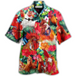 Hawaiian Shirt / Adults / S Chicken Loves Summer Tropical Style - Hawaiian Shirt - Reefox