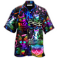 Hawaiian Shirt / Adults / S Cat DJ Cool Life - Hawaiian Shirt - Reefox