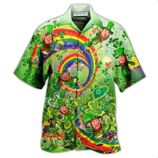 Hawaiian Shirt / Adults / S Irish Luck Is Believing You're Lucky - Hawaiian Shirt - Reefox