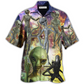 Hawaiian Shirt / Adults / S Alien Mysterious Galaxy - Hawaiian Shirt - Reefox