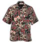 Hawaiian Shirt / Adults / S Skull Sugar Floral - Hawaiian Shirt - Reefox