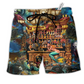 Beach Short / Adults / S Skull Treasure Love Life - Beach Short Reefox - Owls Matrix LTD