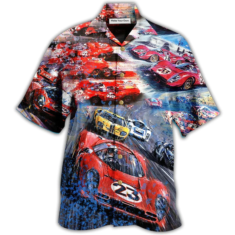 Hawaiian Shirt / Adults / S Car Racing You Win Some You Lose Some You Wreck - Hawaiian Shirt - Reefox