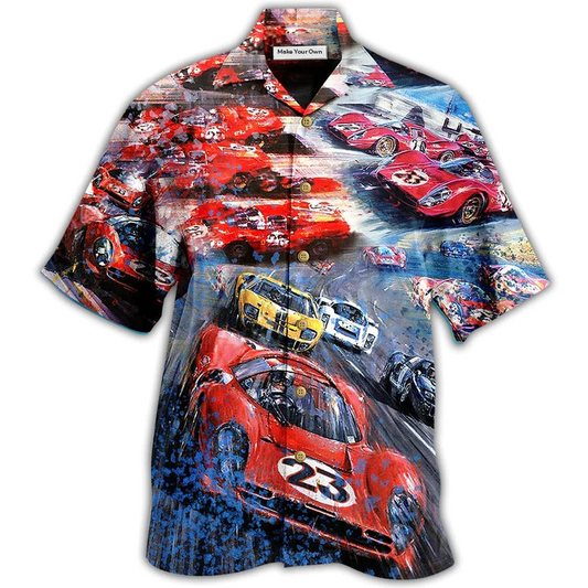 Hawaiian Shirt / Adults / S Car Racing You Win Some You Lose Some You Wreck - Hawaiian Shirt - Reefox