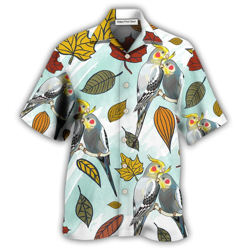 Hawaiian Shirt / Adults / S Parrot Cockatiel So Cute - Hawaiian Shirt - Reefox