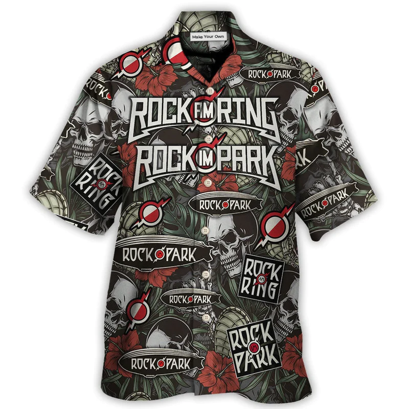 Rock Am Ring And Rock Im Park Music Lover Amazing Style - Hawaiian Shirt - Reefox