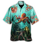 Hawaiian Shirt / Adults / S Octopus Custom Logo Unique - Hawaiian Shirt - Reefox